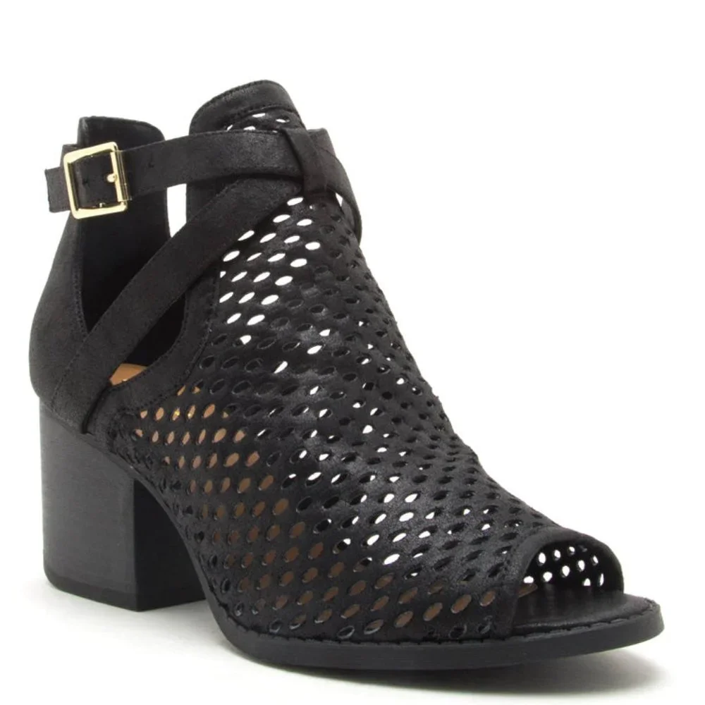 Strap Mesh Booties - Picture 1 of 4